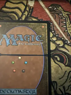 Mtg Magic Dnd Guardian Of Faith Back Ink Error Extra Ink Misprint Error - Image 4