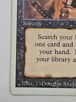 Demonic Tutor - Revised Edition (3ED) English MTG MP Uncommon - Image 3