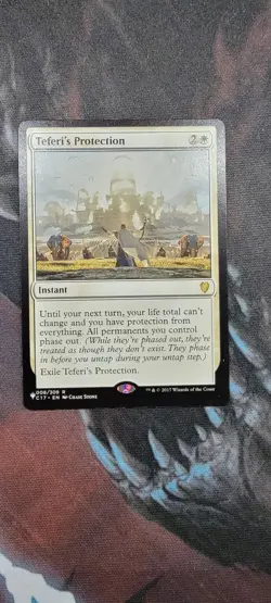 Teferi's Protection Commander 2017 - NM - Image 1