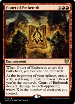 MTG Court of Embereth Commander: Wilds of Eldraine NM R Magic - Image 1