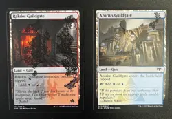 Rakdos Guildgate & Azorius Guildgate Major Misprint MTG - Image 1