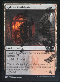 Rakdos Guildgate & Azorius Guildgate Major Misprint MTG - Image 2