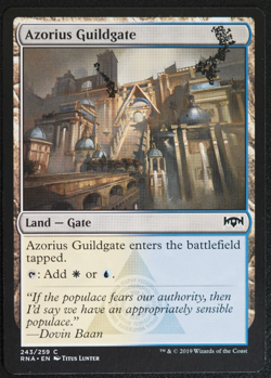 Rakdos Guildgate & Azorius Guildgate Major Misprint MTG - Image 4