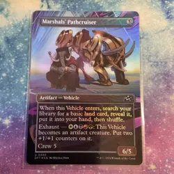 Marshals' Pathcruiser (FOIL) x1 - MTG Aetherdrift DFT #330 - Image 1