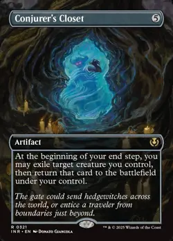 Conjurer's Closet Borderless Foil - Innistrad Remastered MTG-NM - Image 1