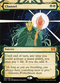 Magic the Gathering (mtg): STA: Channel - Mythic - Full Art - Image 1