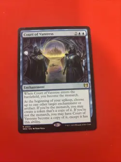 Court of Vantress Commander: Wilds of Eldraine Regular Mtg Magic The Gathering - Image 1