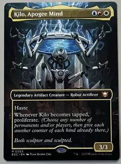 MTG EOE Commander Kilo Legendary Artifact Creature MYTHIC REGULAR #0003 - Image 1