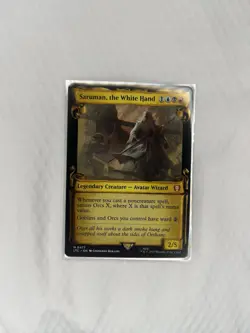 Saruman, the White Hand (Showcase Scrolls) Commander: the LOTRs: Regular - Image 1