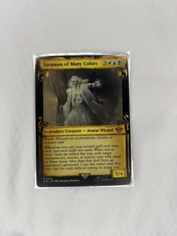 Saruman of Many Colors (Showcase Scrolls) Universes Beyond: the LOTRs: Regular - Image 1