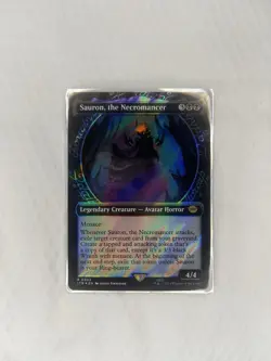 Sauron, the Necromancer (Showcase) (Surge Foil) Universes Beyond: the LOTRs - Image 1