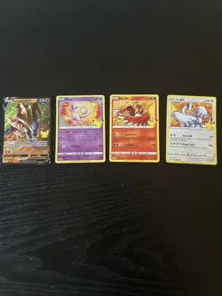 Pokemon Tcg Card Lot Of 4 Celebrations Cards - Image 1