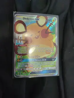Dedenne GX 195a/214 LP Alternate Full Art Promo Pokemon Card - Image 1
