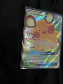 Dedenne GX 195a/214 LP Alternate Full Art Promo Pokemon Card - Image 2