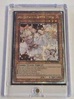 Ash Blossom & Joyous Spring RA01-EN008 Quarter Century Secret Rare Yugioh Card - Image 1