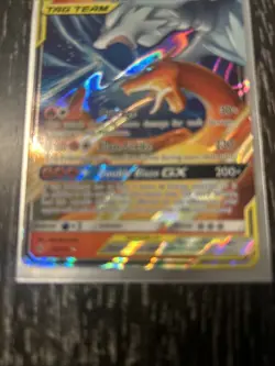 Pokemon TCG Reshiram & Charizard GX Holo Card 20/214 Unbroken Bonds - Image 4