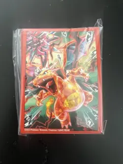 Charizard TCG Card Sleeves x65 from Pokemon Charizard ex Premium Collection - Image 1