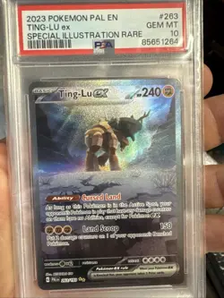Ting-Lu EX 263/193 Sv02 Holo Card PSA 10 Paldea Evolved - Image 1