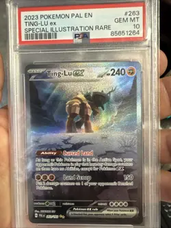 Ting-Lu EX 263/193 Sv02 Holo Card PSA 10 Paldea Evolved - Image 2