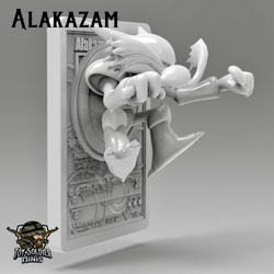 Pokemon 3D Printed Card - ALAKAZAM - Image 2