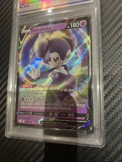 Pokemon TCG Indeedee v Shining Fates Holo Ultra Rare Card 039/072 Graded Gem 9.5 - Image 5