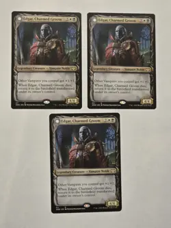 3x Edgar, Charmed Groom - Showcase - Crimson Vow - Near Mint - MTG - Image 1