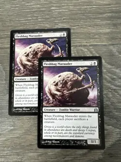 [X2] Flesh Bag Marauder - Commander 11 LP Regular #83 MTG Magic The Gathering - Image 1