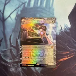 NM Borderless Foil Peter Parker, MTG, Marvel's Spider-Man, Magic, 208 - Image 1