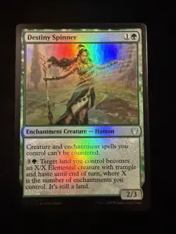 Destiny Spinner Foil Theros Beyond Death MTG LP - Image 1