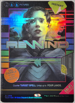 MTG Secret Lair Rewind #1369 -SLD Now On VHS! [UPick Foil/Reg] NM Fall SD 23 - Image 2