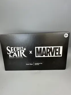 MTG Secret Lair x Marvel's Iron Man Rainbow Foil Edition - Factory Sealed - Image 1
