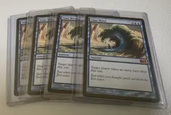 Full Set Of (4) Time Warp Magic 2010 (M10) Magic mtg Light Play, English x4 - Image 1