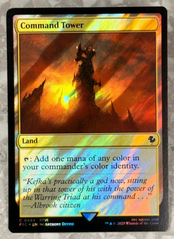 Command Tower Surge Foil 484 C MTG Final Fantasy FIC NM X1 - Image 1