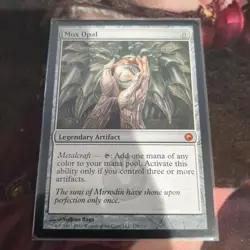 MTG: Mox of Opal, English, First Edition, Mirrodin's Scars - Image 1