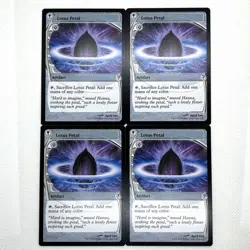 Water Lotus Petals Future Prediction Frame Set of 4 English MTG - Image 1