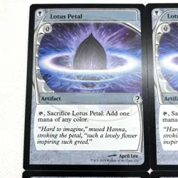 Water Lotus Petals Future Prediction Frame Set of 4 English MTG - Image 2