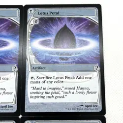 Water Lotus Petals Future Prediction Frame Set of 4 English MTG - Image 3