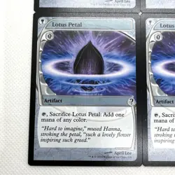 Water Lotus Petals Future Prediction Frame Set of 4 English MTG - Image 4