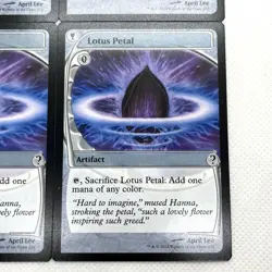 Water Lotus Petals Future Prediction Frame Set of 4 English MTG - Image 5