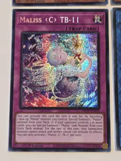 Maliss P Chessy Cat + Dormouse MP25 Prismatic Secret Rare Yugioh Set Mint +BONUS - Image 4