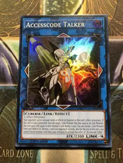 *** ACCESSCODE TALKER *** 1ST EDITION SUPER RARE RA02-EN044 MINT/NM YUGIOH! - Image 1