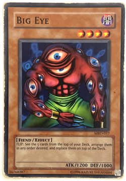 YuGiOh! - Big Eye - MRD-017 - Unlimited - Common - Image 1
