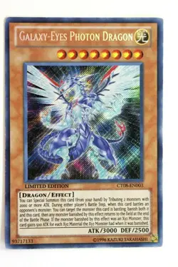 Yugioh Collectible Tin Galaxy-Eyes Photon Dragon Limited Edition CT08-EN003 MP - Image 1