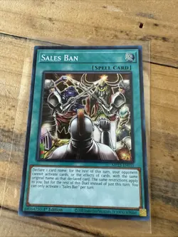 Yugioh Sales Ban MP23-EN035 Super Rare 1st Ed NM - Image 1