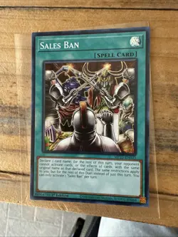 Yugioh Sales Ban MP23-EN035 Super Rare 1st Ed NM - Image 2