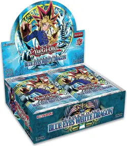 Yugioh Legend of Blue Eyes White Dragon Display 25th LOB display deutsch - Image 1