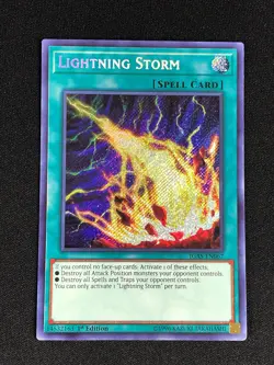 YUGIOH LIGHTNING STORM IGAS-EN067 1ST SECRET - Image 1