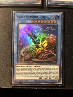 Yugioh! 3x Magikey Mechmortar - Garesglasser DAMA-EN033 Super Rare 1st Ed MINT - Image 4