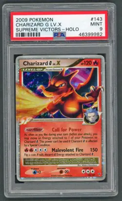 Pokemon Cards - PSA 9 Charizard Lv.X 143/147 - Supreme Victors Holo - MINT PSA9 - Image 1