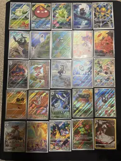 Pokemon Card Art Rare Lot English (42 Total Cards) - Image 1